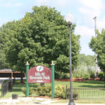 Mile 88 park sign and trees